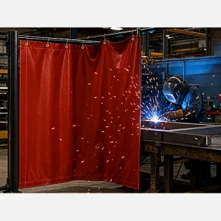 Silicone Coated Fiberglass Welding Blankets & Curtains