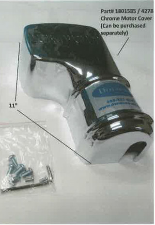 Chrome Motor Cover, 20-4278/1801585