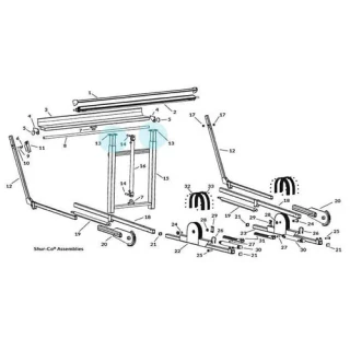 Gantry Telescoping Leg - SWAT System