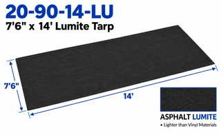 7'6" x 14' Lumite Tarp