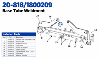 Base Tube Weldment