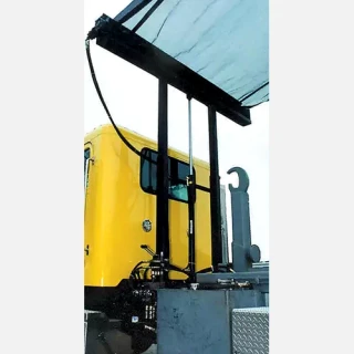 Hydraulic Roller 1500E - Tuff Tarper, Steel Hydraulic Roller 1500 Extended Width Power Pack