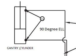 3/8 NPTM x -6 JICM 90 Deg. Ell