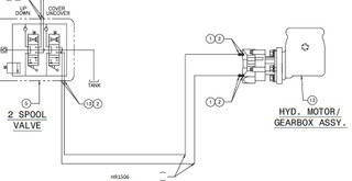 Hydraulic Hose, -6 x 144 inches L x