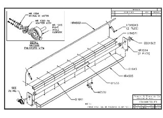 Roller Assy, HR1500PTO