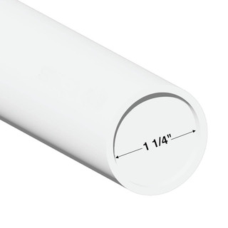 1 1/4 PVC sch 40 TarpTube 101 inches