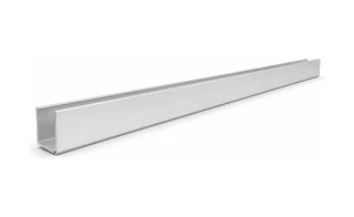 Aluminum Square Front - 6" Rise X 11-1/4" Deep X 94"