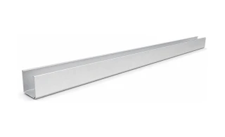 Aluminum Square Front - 6" Rise X 11-1/4" Deep X 96"