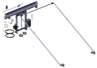 DC400, SD Adjustable Tower, 6 Spring Top Mount Pivot, Wide Bow Set