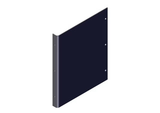 Bracket, Pump Mount Cover Steel 1/8x16x13 7/8