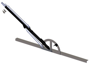 Hooklift Pivot Mount Assembly, ALC (Left)