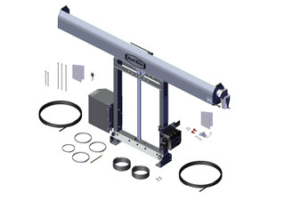 Tarp System, TarpMaster Adjustable Tower with Pump and Control Box