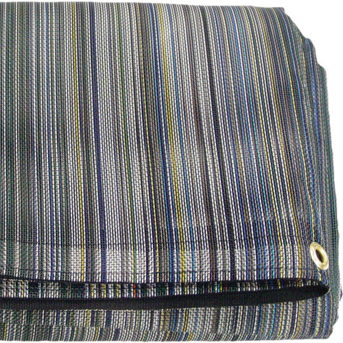Medium Duty Multicolor 14 feet x 14 feet PVC Mesh Tarp (7 feet x 48 feet)