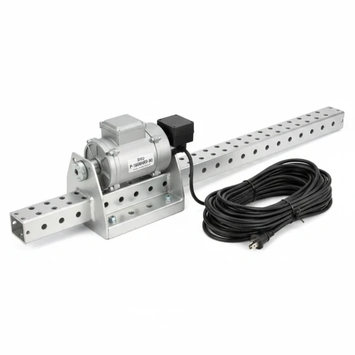 Electric Head Assembly for trailer 24-40 feet, Heavy-Duty tarp Axel, Relay Switch, 90:1 motor, 80 feet  wire