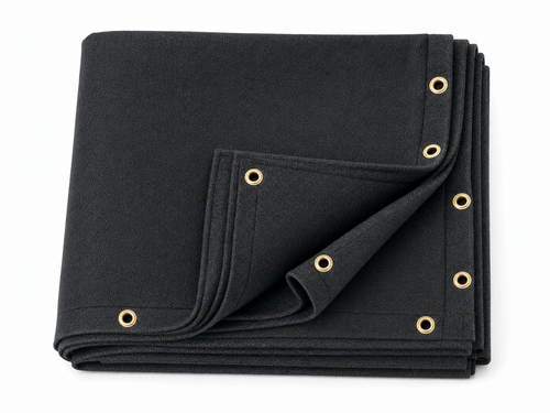 Black Slag Shed Fiberglass Welding Blankets | 23 oz.