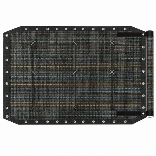 9’ 8” x 28’ Mega Mesh™ Pioneer, w/flaps (Replacement Tarp) | DeBrovys