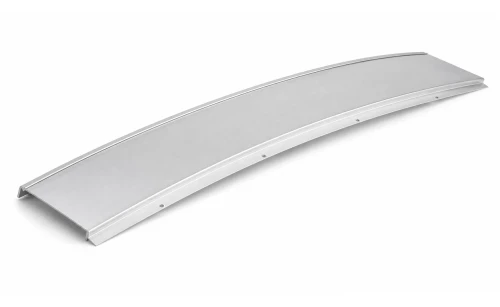 Aluminum Easy-Off Back - 6" Rise X 11-1/4" Deep X 91"