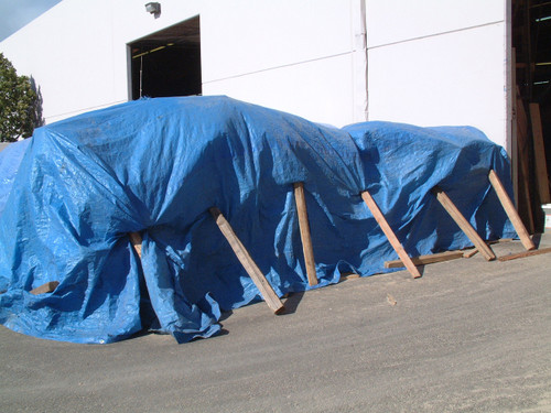 All Season Blue Poly Tarps