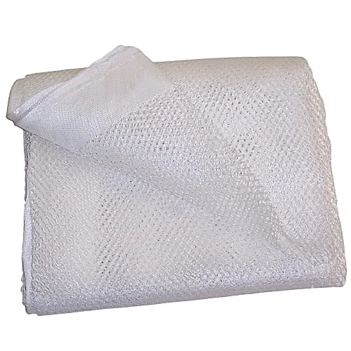 White 1/4" Polyester Super Heavy Duty Mesh Tarps