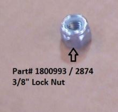 Lock Nut - 3/8" (20-2874/1800993)