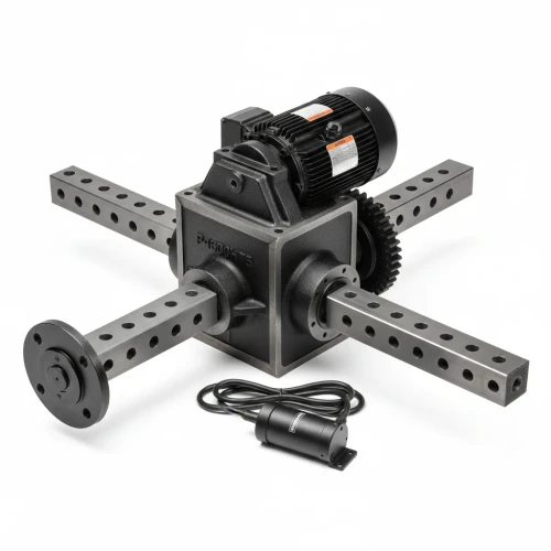 Electric Head Assembly, Heavy-Duty tarp Axel, Trombetta Switch,50:1 motor, 50' wire