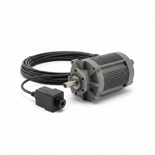 Electric Conversion Kit: Barrel switch Kit, 50:1 Motor, 50' 6 gauge wire