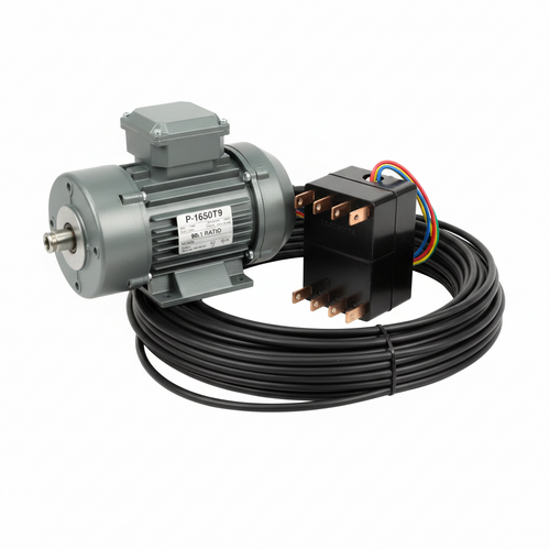 Electric Conversion Kit: Trombetta switch Kit, 90:1 Motor, 50' 6 gauge wire