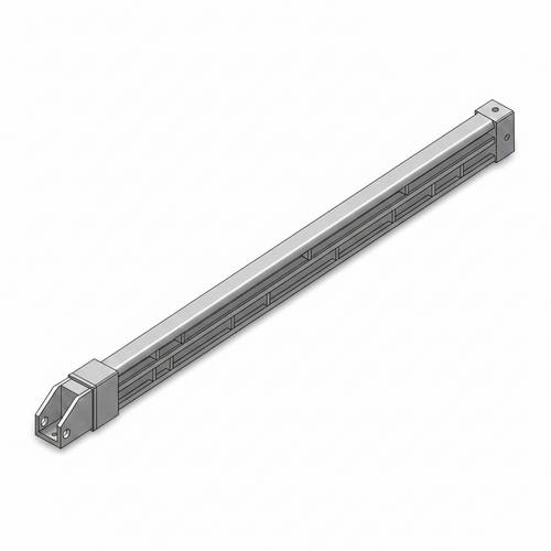 Heavy-Duty Aluminum Arm, 120" length for body up to 20'
