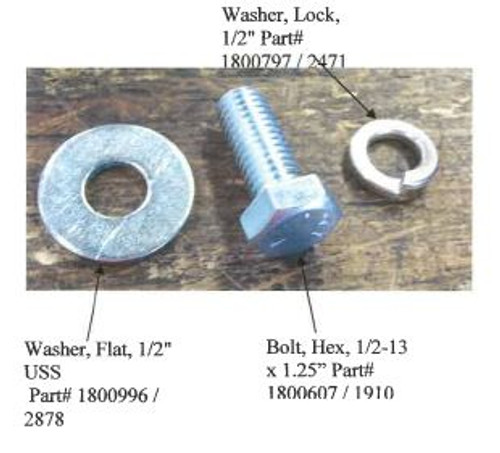 Flat Washer - 1/2" (20-2878/1800996)