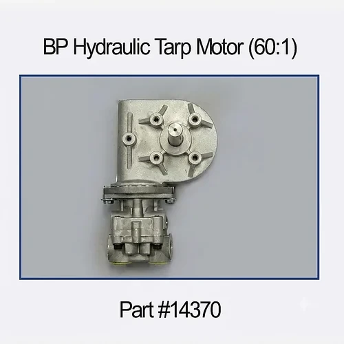 Hydraulic Bulletproof Gear motor, 60:1