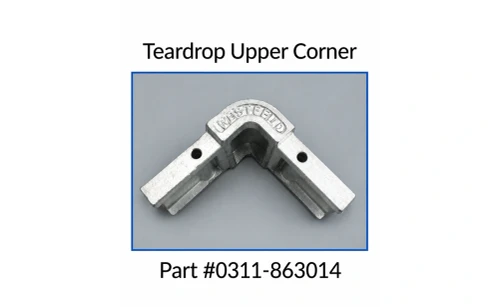 AE Cast steel  Arm Upper  corner