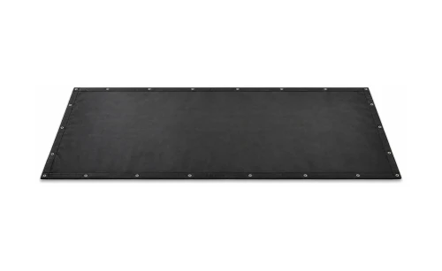 8' 6" x 18' Black Vinyl Cable Tarp