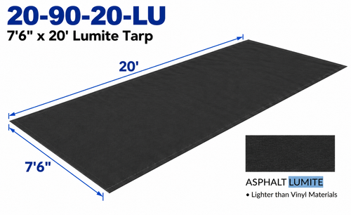 7'6" x 20' Lumite Tarp