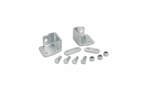 Galvanized Bow Mounting Hardware - 8" Rise