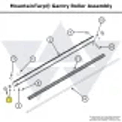 Roller Assy for Roller on Gant