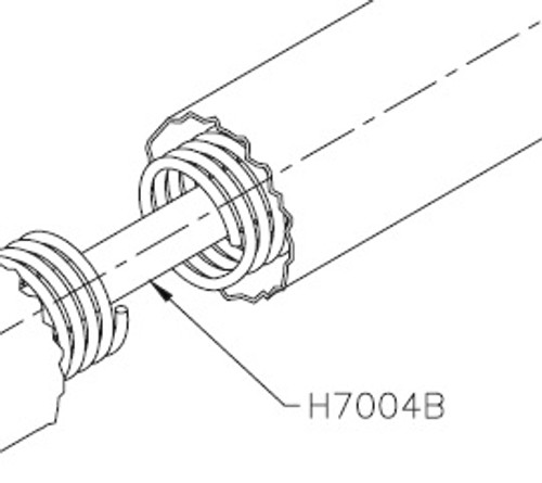Pioneer H7004B Roller Shaft