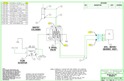 Adapter, -8 SAE M x -6 JIC M