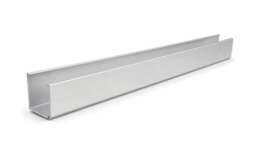 Aluminum Square Front - 6" Rise X 11-1/4" Deep X 95"