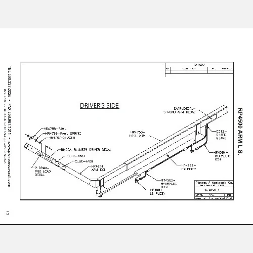 Arm Ext. Assy L.S.