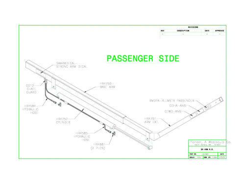 Arm Ext Assy. R.S.