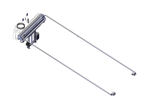 DC422, SD Dual Stage Tower, 12 Spring 160 inches Top Mount Ext Duty Pivot, Extreme Bow Set