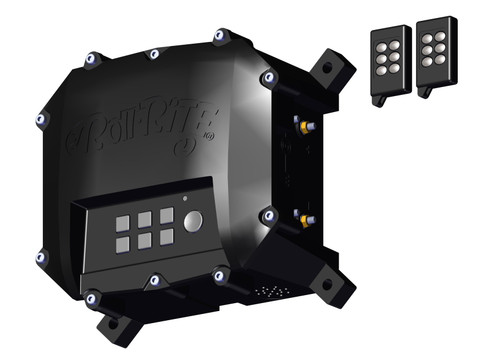 Control Box, Wireless Black Control Box - 12/24 Volt Waste