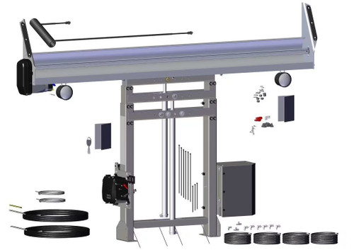 Tower Assembly, Super Duty Dual Stage Tower w/Single Valve Pump and Control Box