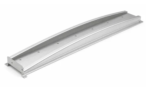 Aluminum Square Front - 10" Rise X 11-1/4" Deep X 102"