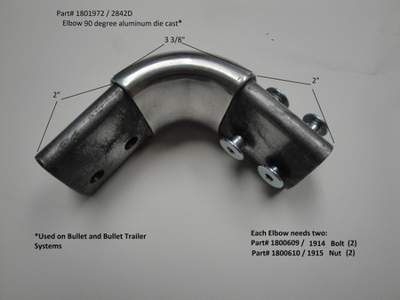 This is what the elbow fits into this piece
