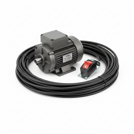 Electric Conversion Kit: Barrel switch Kit, 90:1 Motor, 50' 6 gauge ...