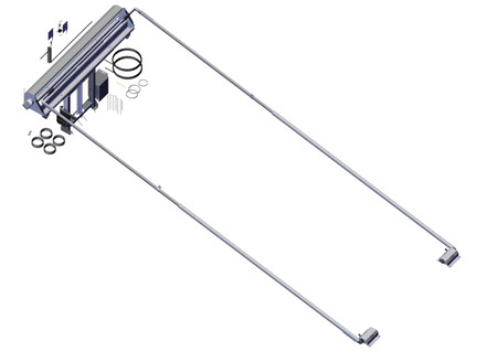 DC426, SD Dual Stage Tower, 16 Spring 22 feet Top Mount Ext Duty Pivot, Extreme Bow Set