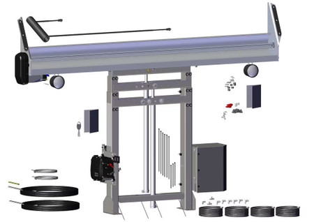 Tower Assembly, Super Duty Dual Stage Tower w/Single Valve Pump and Control Box