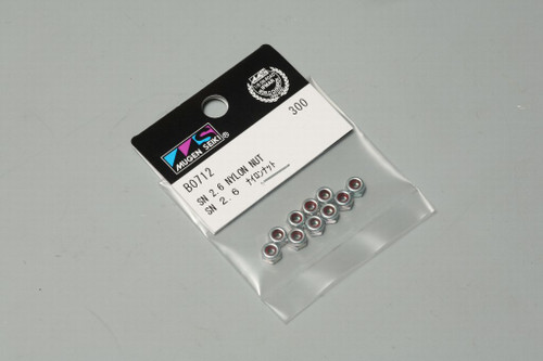 B0712 SN 2.6 Nylon Nut (10pcs)