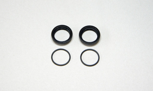 A2510b Shock Spring Tension Nut w/O-Ring (2pcs): MTC3/2R/2/2FWD/1 A2510b Shock Spring Tension Nut w/O-Ring (2pcs): MTC3/2R/2/2FWD/1